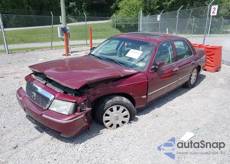 2004 Mercury Grand Marquis Ls from USA, damaged, VIN 2MHFM75W34X686807